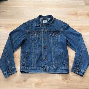 Old navy men denim jacket dark wash